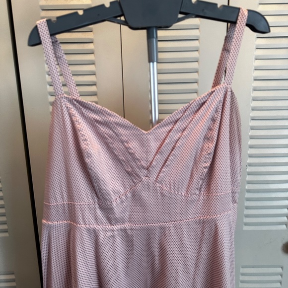 Torrid Black Pink Lace Polka Dot Retro Swing Dress Size 16 - Picture 2 of 12